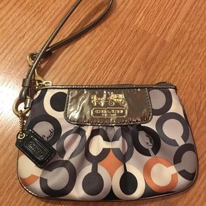 Coach Madison Graphic Wristlet